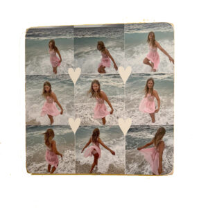 Fotoobraz koláž z fotek - fotka na dřevo 40X40