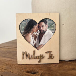 Fotomagnetka – Miluji tě s vyměnitelnou fotografií